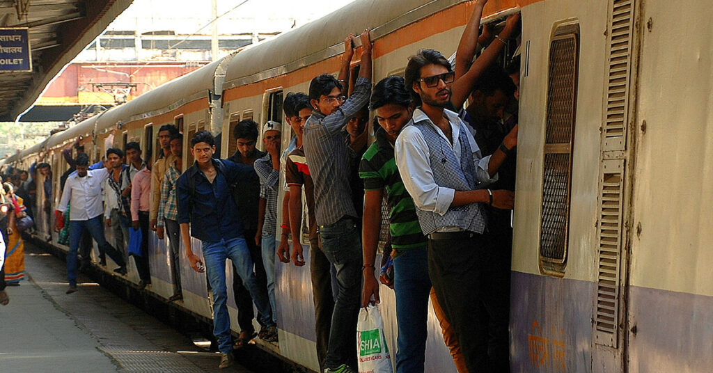 india crowded coach falakata christo samuel